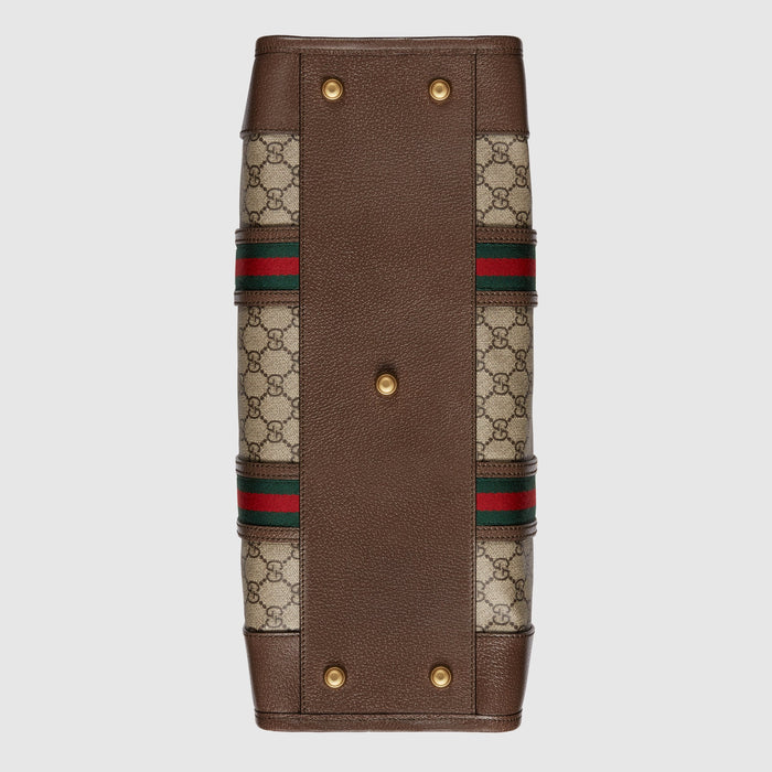 Gucci Soft GG Supreme Duffle Bag Beige