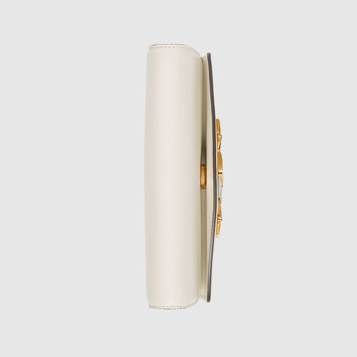 Gucci Zumi White Smooth Leather Mini Bag