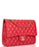 Chanel Medium Classic Handbag Red