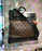 LV Steamer PM Taiga Leather Monogram Brown