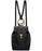 Fendi Black Leather Backpack