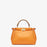 Fendi Peekaboo Iconic Mini Orange Leather Bag
