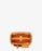 Fendi Peekaboo Iconic Mini Orange Leather Bag