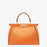 Fendi Peekaboo Iconic Medium Orange Leather Bag