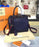 LV Speedy Bandouliere 25 Monogram Empreinte Leather Marine Rouge