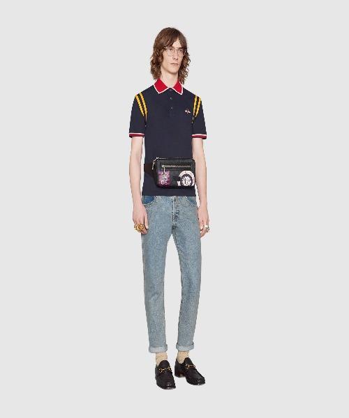 Gucci Night Courrier Soft GG Supreme Belt Bag