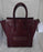 Celine Nano Luggage Tote Burgundy