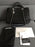 Chanel Large Shopping Tote Silver Tone Black