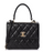 Chanel Small Flap Bag With Top Handle Black