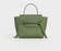 Celine Nano Belt Bag In Grained Calfskin Light Khaki