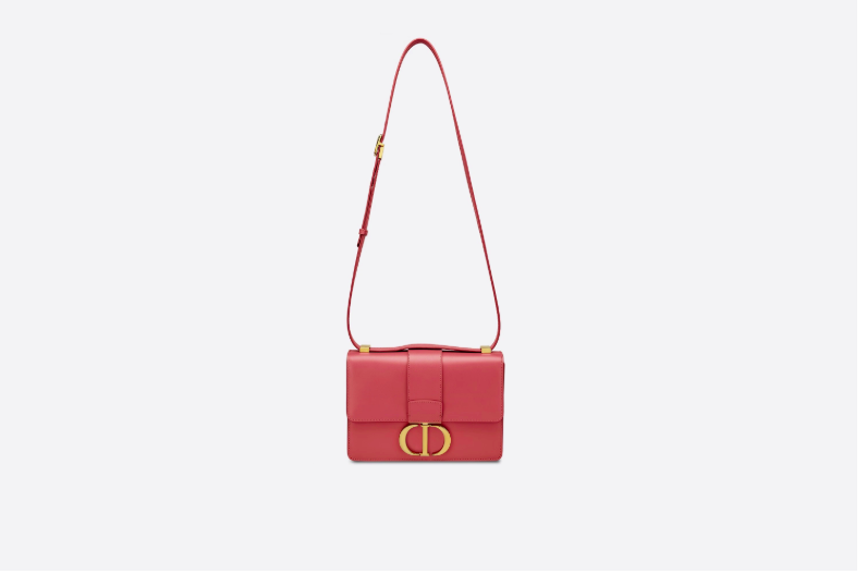 30 Montaigne Calfskin Bag Sienna