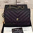 Chanel Wallet On Chain – WOC Chevron Lambskin Gold-Toned Metal Black