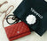 Chanel Wallet On Chain – WOC Lambskin Gold-Toned Metal Maroon