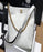 Chanel Hobo Handbag White