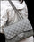 Chanel Classic Medium Handbag Grey