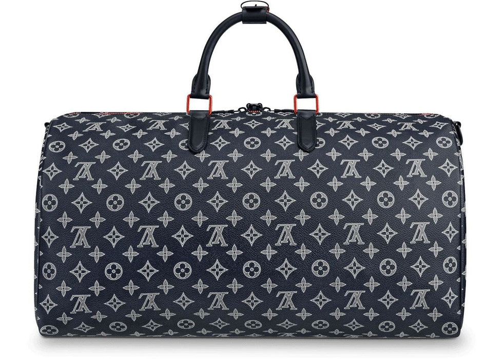 LV Keepall Bandouliere 50 Upside Canvas