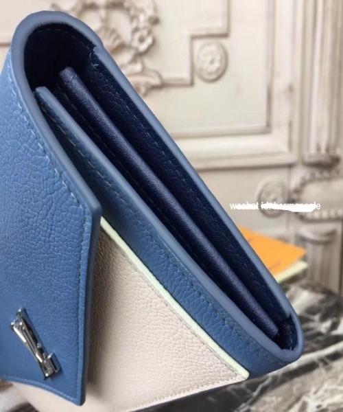 LV MyLockMe Wallet Bleu Jean