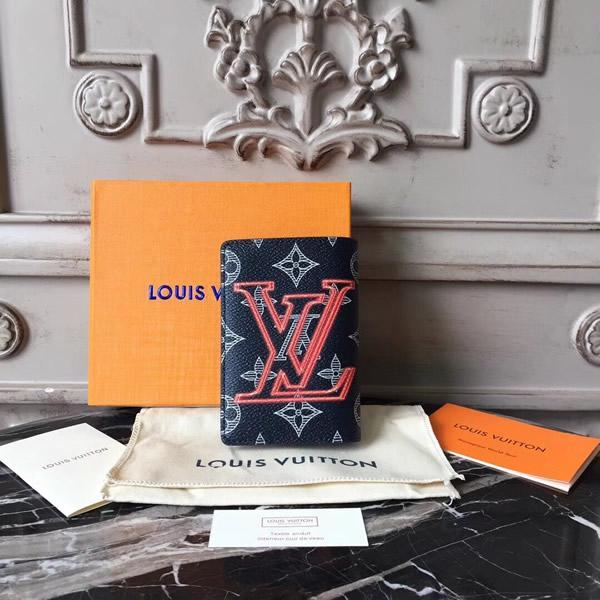 LV Pocket Organizer Monogram Upside Down Canvas