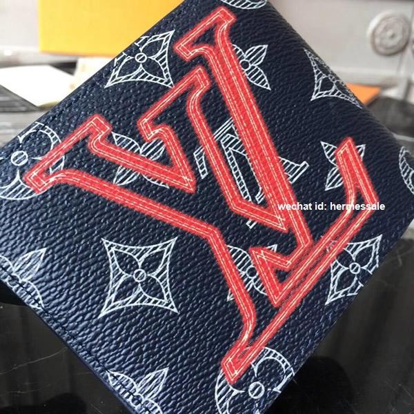LV Multiple Wallet Monogram Upside Down Canvas