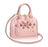 LV Alma BB Tote Bag Monogram Vernis Rose Ballerine