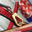 LV City Steamer PM Crocodilien Briliant Cerise