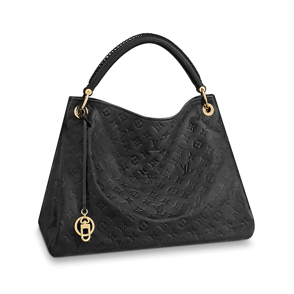LV Artsy MM Monogram Empreinte Leather Noir