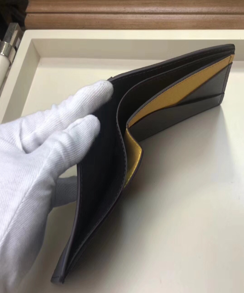 LV Patchwork Multiple Wallet Epi Leather Blue