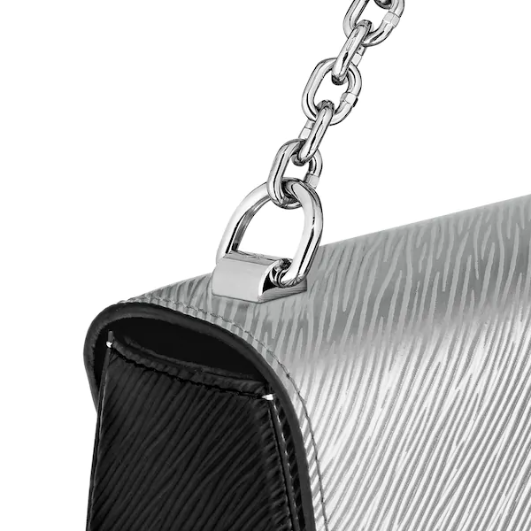 LV Twist MM Argento Silver