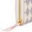 LV Clemence Wallet Damier Azur Canvas Rose Ballerine