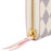 LV Clemence Wallet Damier Azur Canvas Rose Ballerine