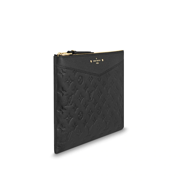 LV Daily Pouch Monogram Empreinte Black