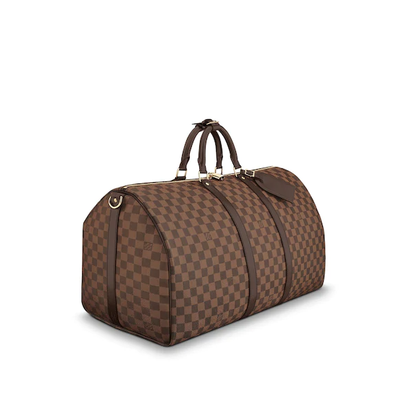 lv keepall bandouliere 55 damier ebene