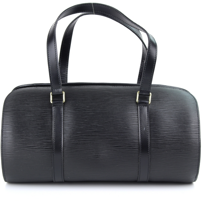 LV Soufflot Bag Black Epi Leather Noir