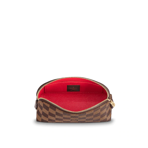LV Cosmetic Pouch PM Damier Ebene