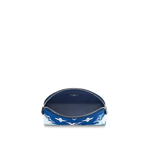 LV Escale Pochette Cosmetique Bleu