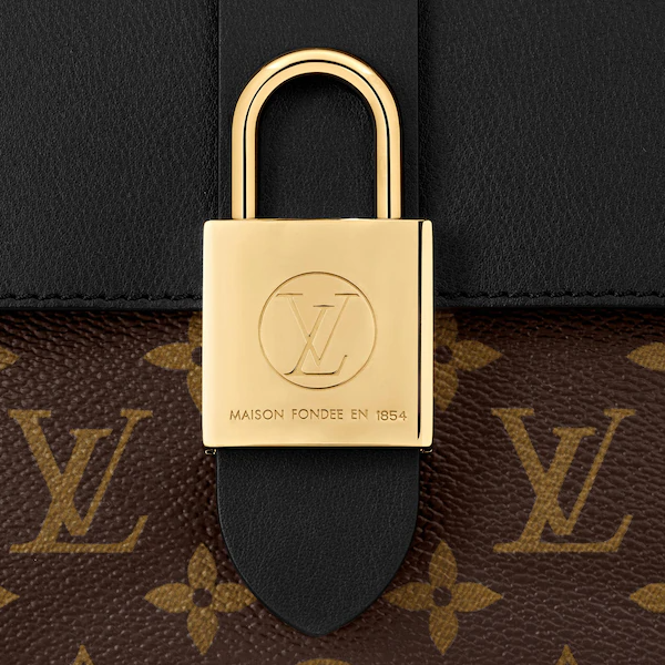 LV Locky BB Monogram Canvas Noir