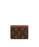 LV Zipped Card Holder Monogram Brown
