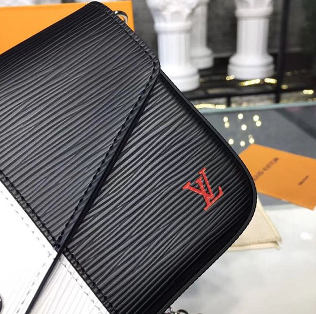 LV Pochette Felicie Epi Leather Noir