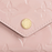 LV Victorie Wallet Monogram Vernis Leather Rose Ballerine