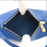 LV Soufflot Bag Black Epi Leather Blue