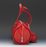 LV Soufflot Bag Black Epi Leather Red<