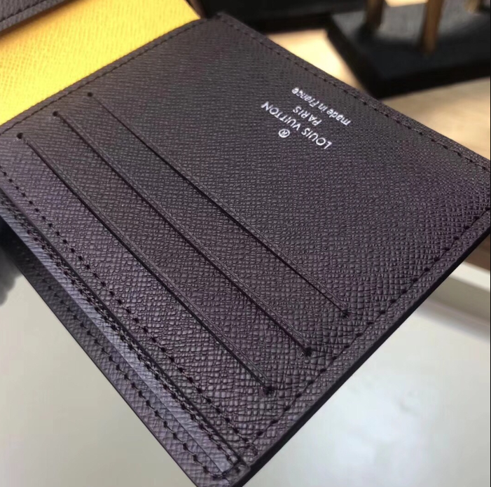 LV Patchwork Multiple Wallet Epi Leather Blue