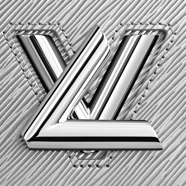 LV Twist MM Argento Silver