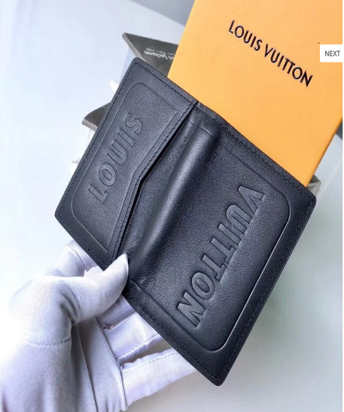 LV Pocket Organizer Dark Infinity Leather