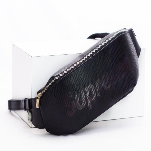Louis Vuitton x Supreme Bumbag Epi Black