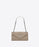 Saint Laurent Envelope Medium Bag in Mix Matelasse Grain De Poudre Embossed Leather Latte