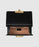 Gucci Padlock Small GG Bees Shoulder Bag Beige Ebony