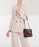 Gucci Rajah Medium Shoulder Bag Brown