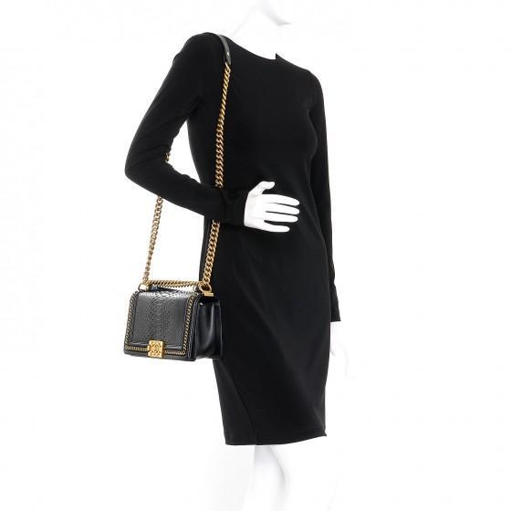 Chanel Medium Boy Handbag Black