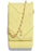 Chanel Wallet On Chain – WOC Classic Caviar Silver-Toned Metal Light Yellow